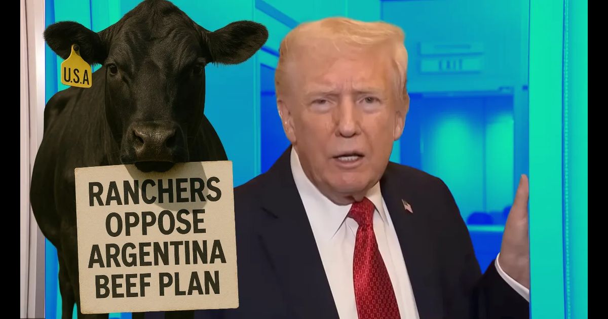 Trump’s Argentina Beef Plan Sparks Rancher Backlash