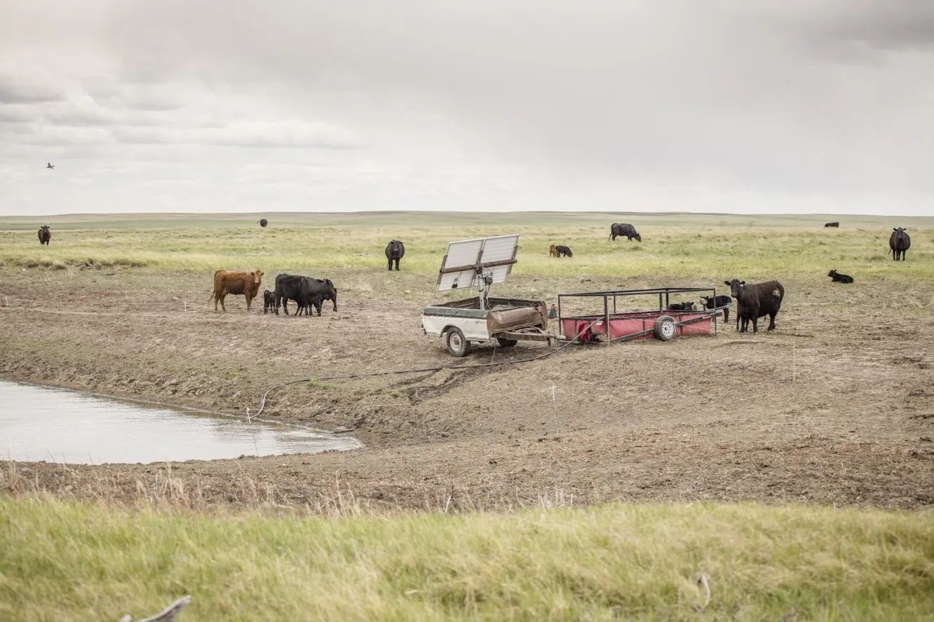 “In normal conditions, we were adequately watered. Given the last couple years of drought, we've had to drop our grazing considerably and water is my next most important key step to staying profitable and being able to utilize my grass,” Dusty Emond said.  “The nice thing about this, is we can now set them different places than where the reservoirs are to help spread out our grazing distribution.”