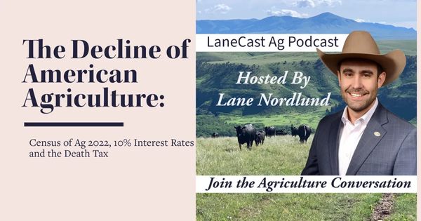 The Decline Of American Agriculture: Census Of Ag 2022, 10% Interest ...