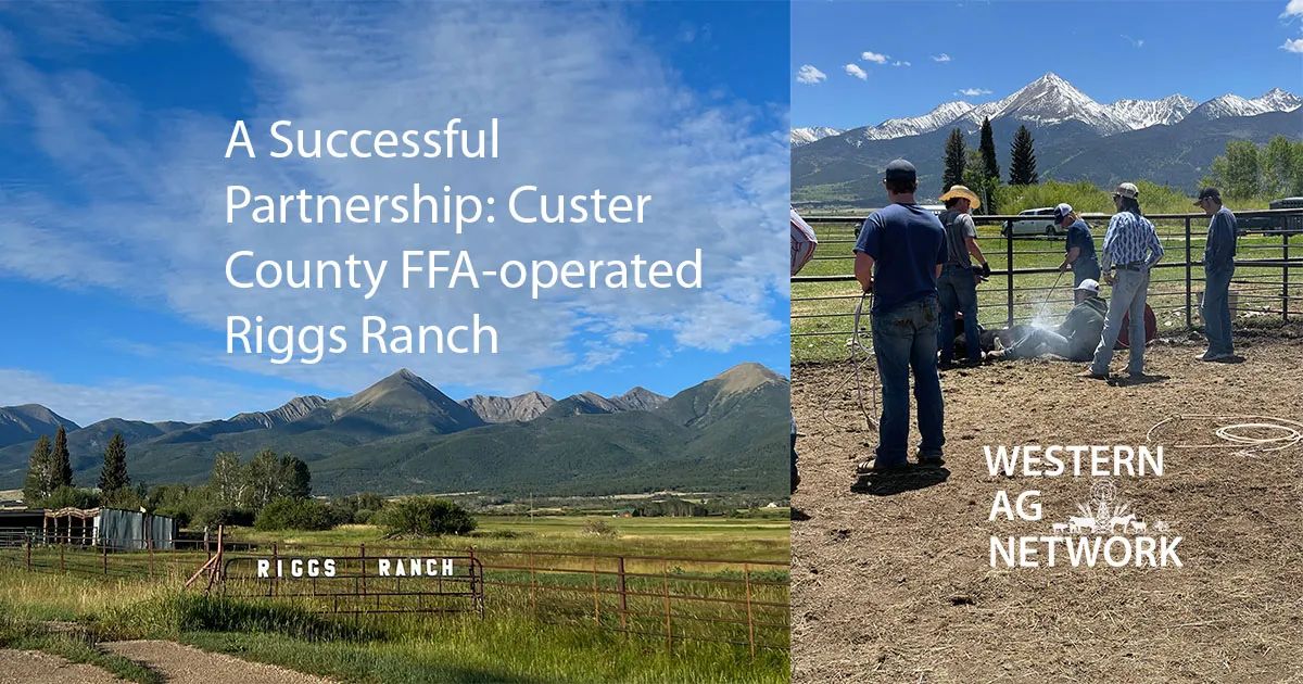 Custer County (Colo.) FFA-operated Riggs Ranch a successful partnership