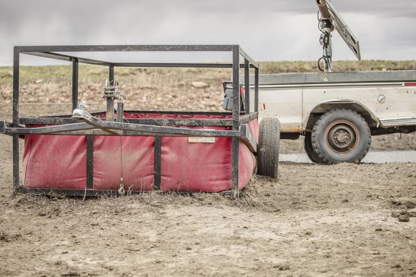 The Tomcat MFG portable water tanks are designed with mobility and ease of use in mind.  The tanks can be moved daily, if need be, and once drained can be hooked on to anything from a four-wheeler to a pickup to pull to the next location.  